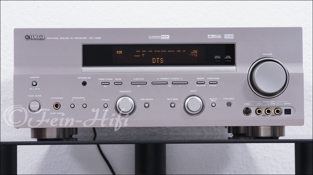 Yamaha RXV659 Digital 7.1 Heimkino AV Receiver titan
