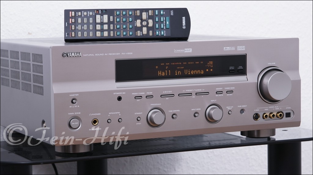 Yamaha RXV659 Digital 7.1 Heimkino AV Receiver titan