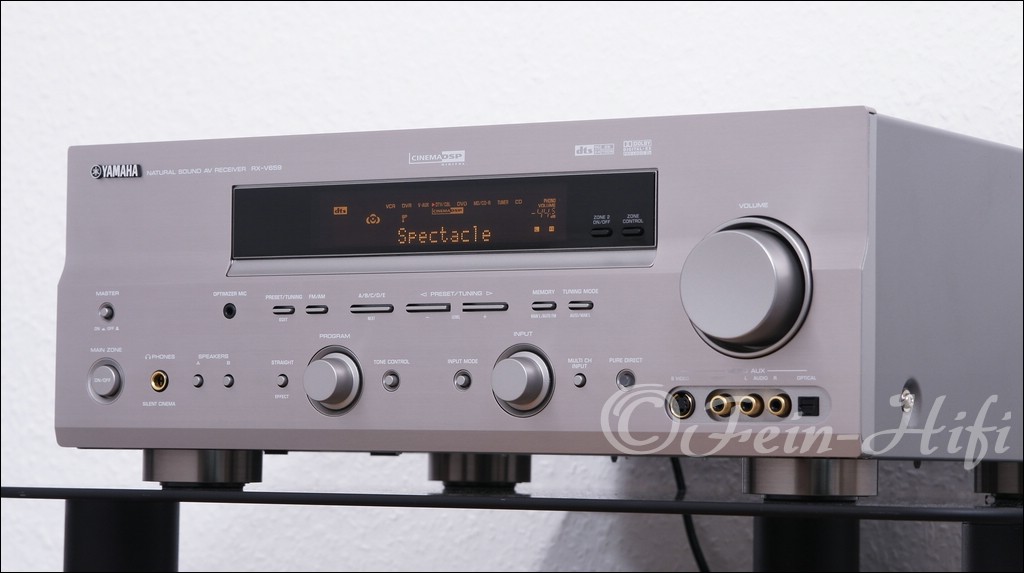 Yamaha RXV659 Digital 7.1 Heimkino AV Receiver titan