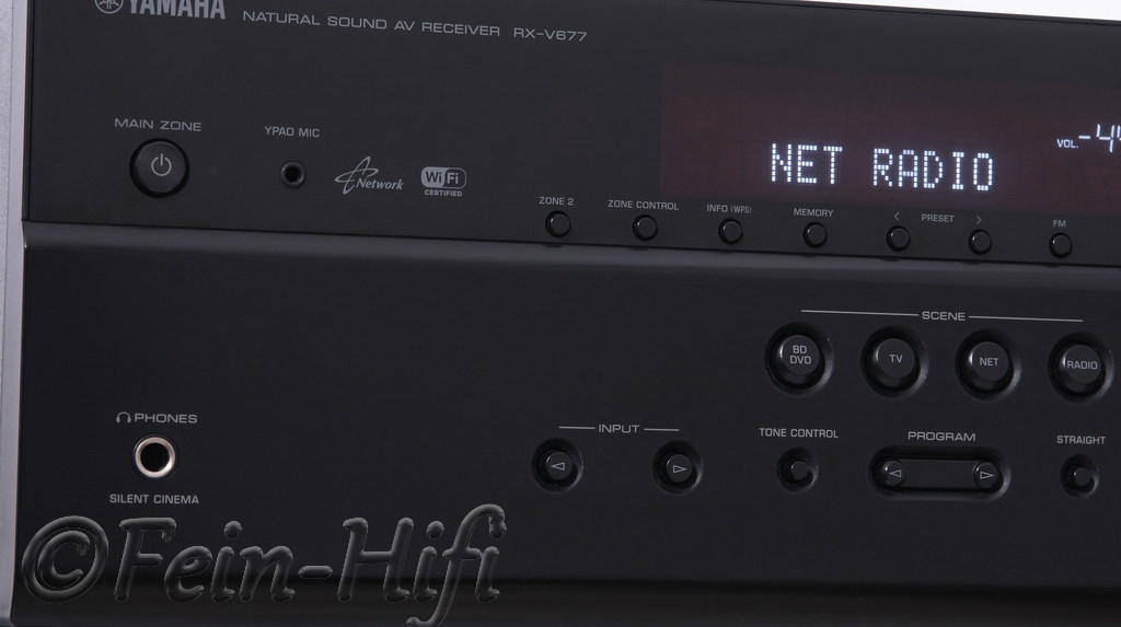 Yamaha RXV677 4K HDMI Netzwerk Heimkino Receiver