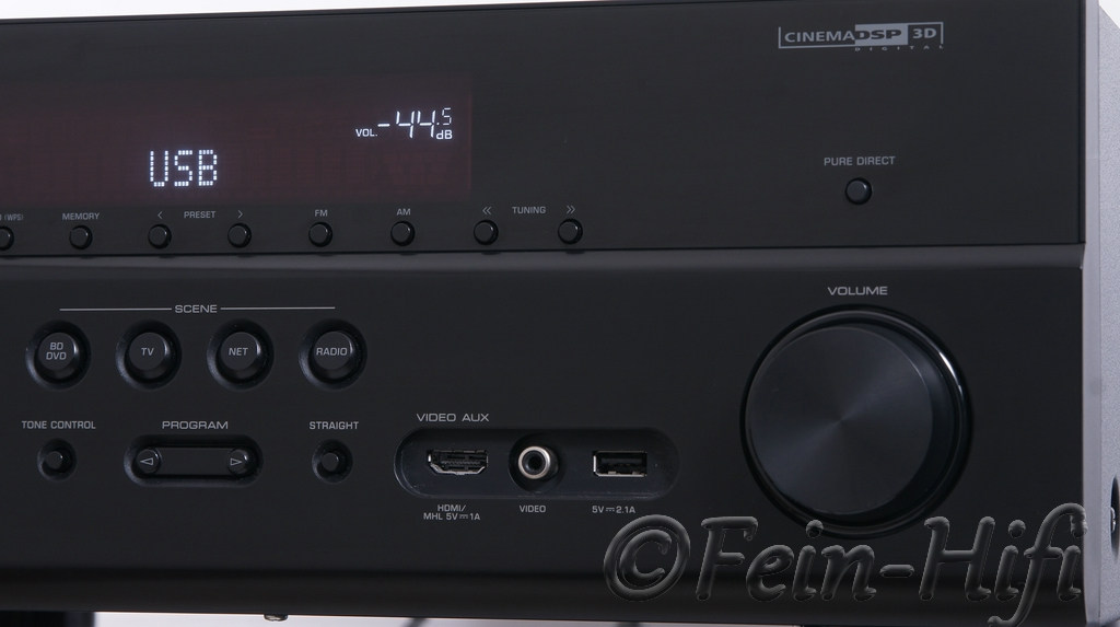 Yamaha RXV677 4K HDMI Netzwerk Heimkino Receiver