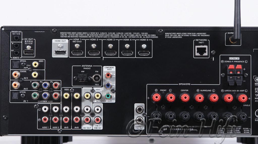 Yamaha RXV677 4K HDMI Netzwerk Heimkino Receiver