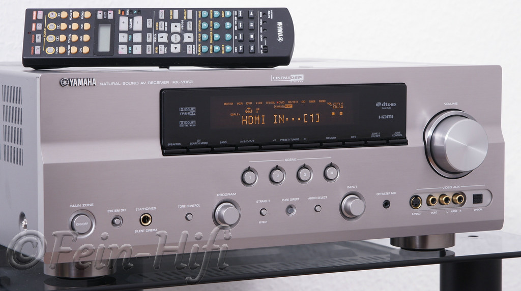 Yamaha RXV863 Digital HDMI 7.1 Heimkino AVReceiver