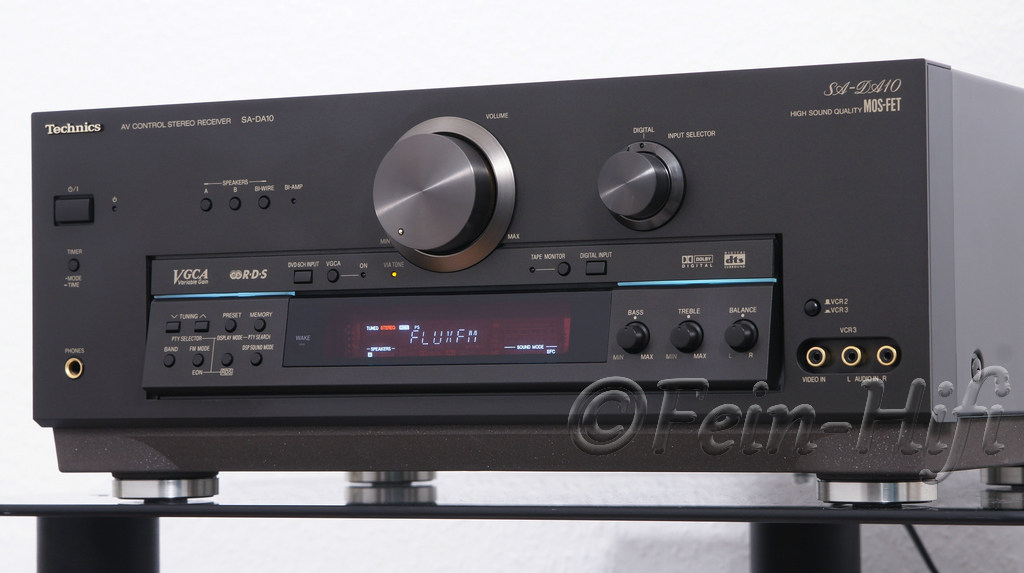Technics SADA10 Dolby Digital AV Receiver 5.1 mit Phonoeingang