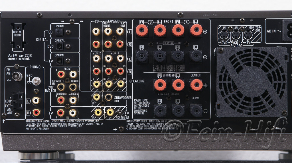 Technics SADA10 Dolby Digital AV Receiver 5.1 mit Phonoeingang