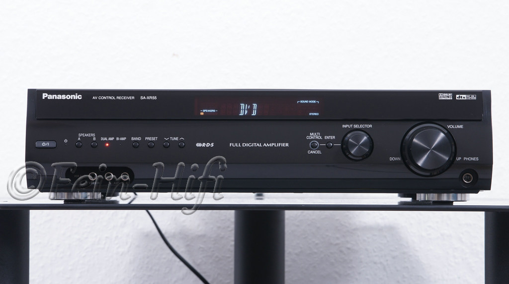 Panasonic SAXR55 flacher Digital 7.1 Heimkino AVReceiver