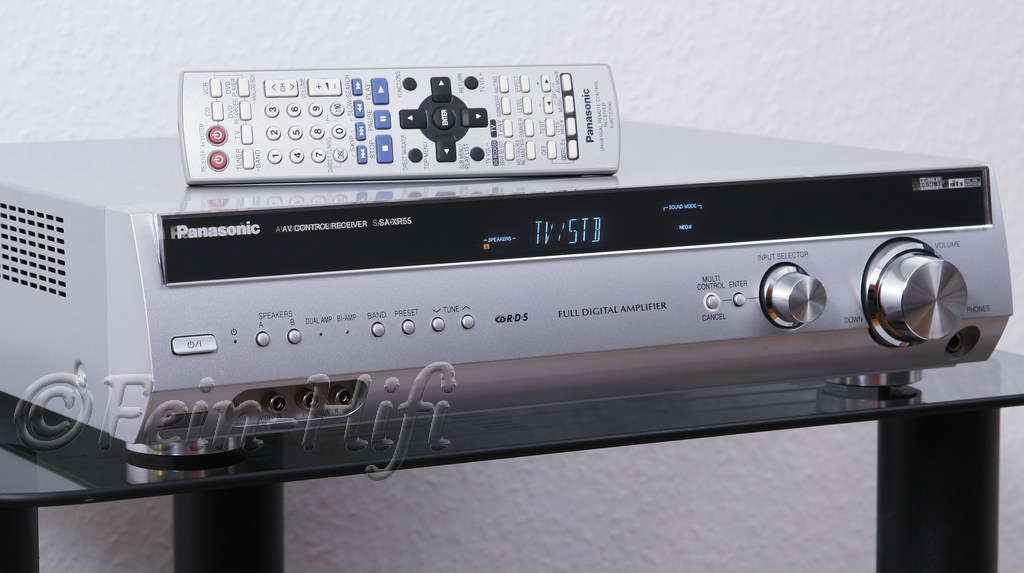 Panasonic SA-XR55 Dolby Digital 7.1 Heimkino AV Receiver