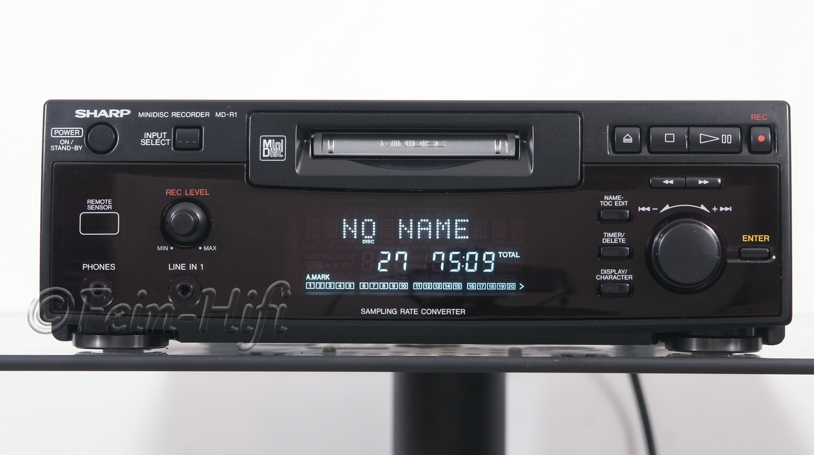 Sharp MDR1 MiniDisc Recorder im Midiformat