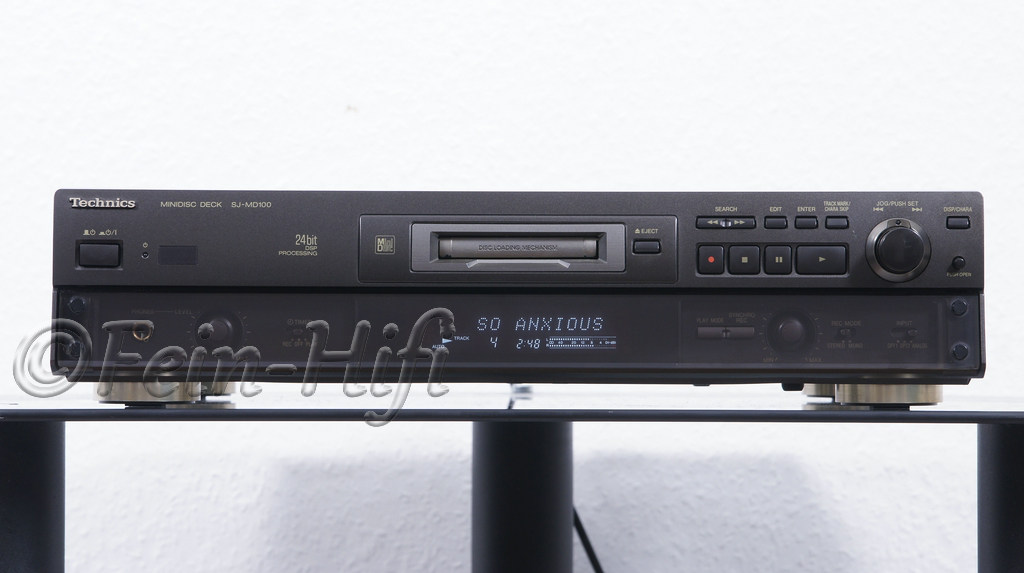 Technics SJMD100 MD MiniDisc Recorder gebraucht