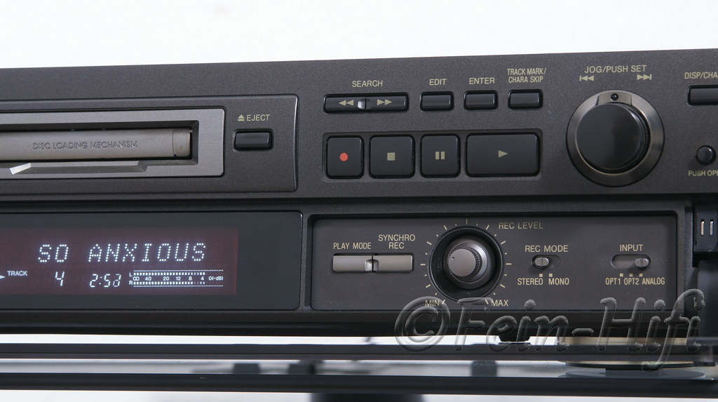 Technics SJMD100 MD MiniDisc Recorder gebraucht