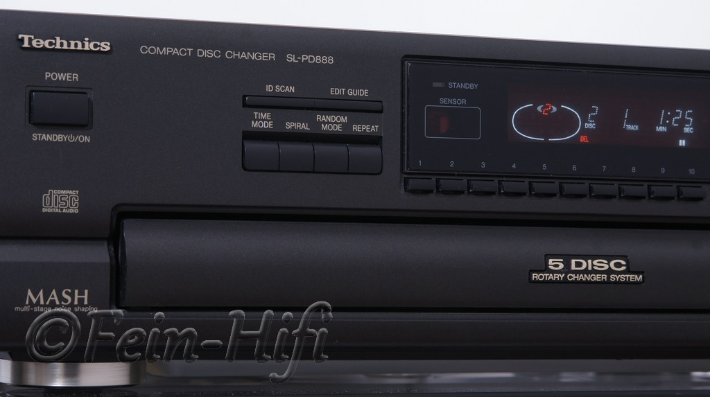 Technics SLPD888 HiFi 5fach CDWechsler