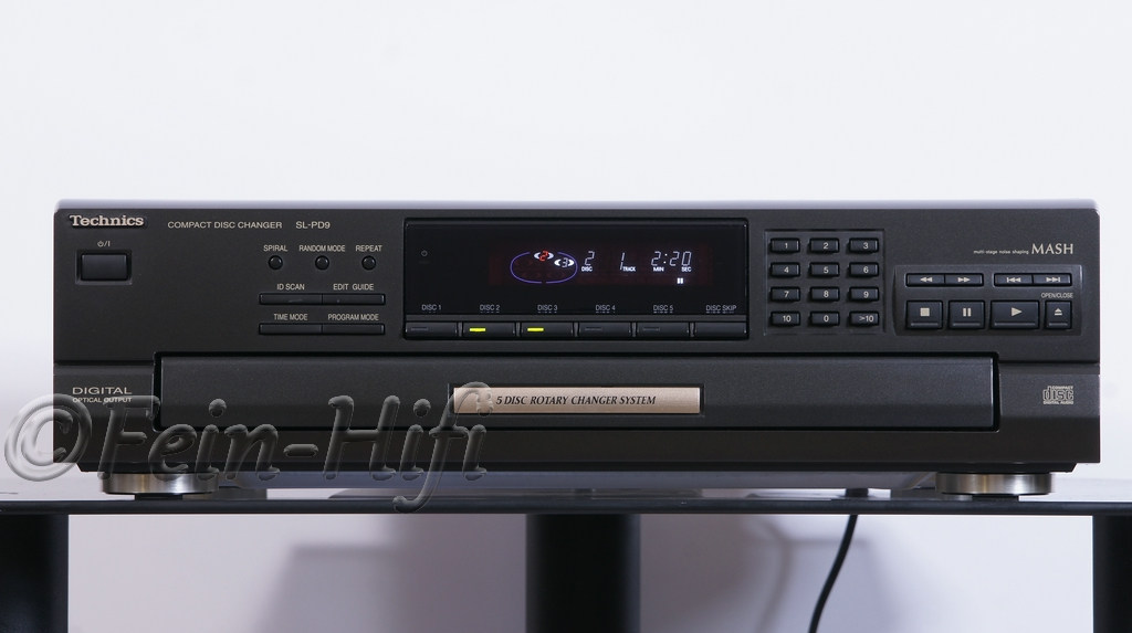 Technics SLPD9 HiFi 5fach CDWechsler
