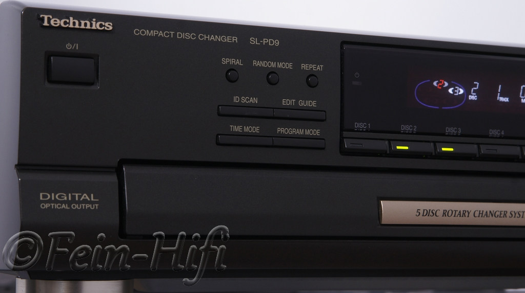 Technics SLPD9 HiFi 5fach CDWechsler