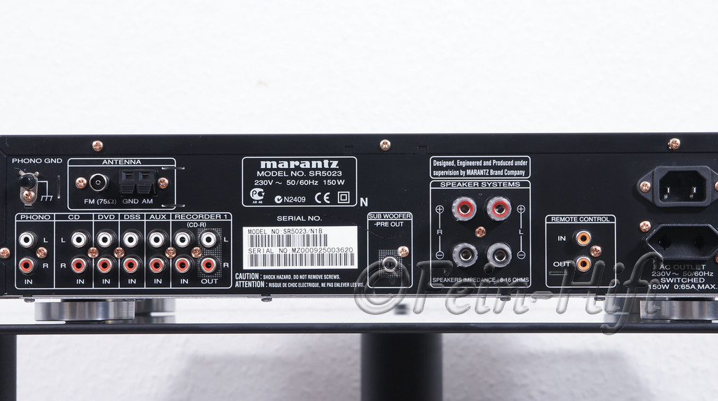 Marantz SR-45 Stereo Receiver Phono DCC Bass EQ AM/FM