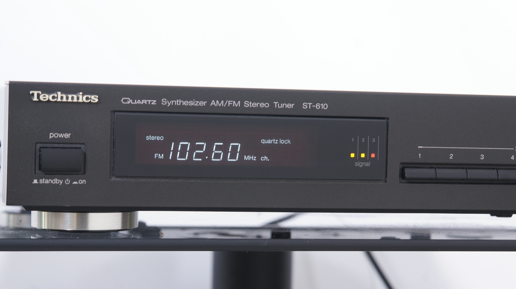 Technics ST-610 FM/AMチューナー Technics ST-610 Tuner - YouTube