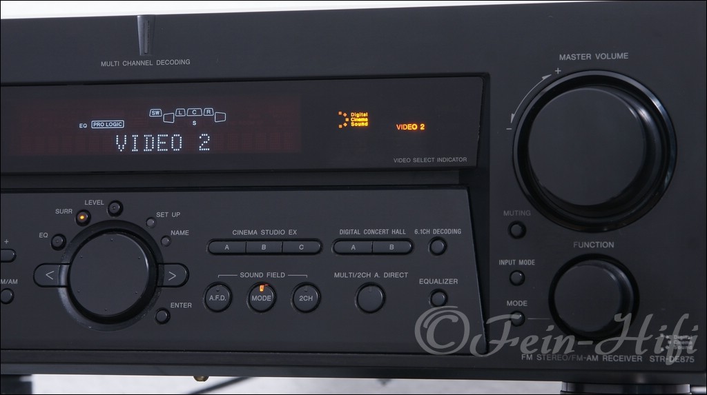 Sony STRDE875 Dolby Digital DTS Surround 5.1 AV Receiver