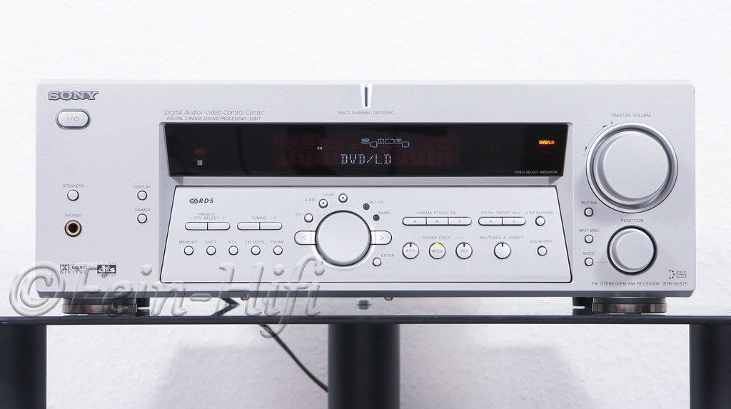 Sony STRDE875 Dolby Digital DTS 5.1 AV Receiver gebraucht