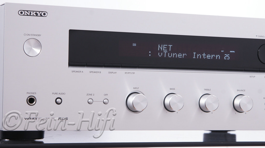 Onkyo TX-8050 Stereo 2.1 Netzwerk Receiver mit Internet Radio