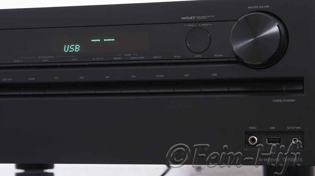 Onkyo TXNR515 HDMI 4K 7.2 AVReceiver mit LAN & USB