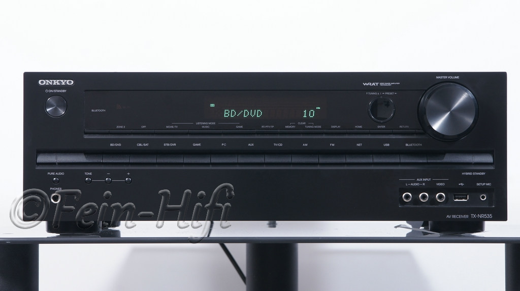Onkyo TXNR535 Netzwerk Heimkino Receiver mit USB