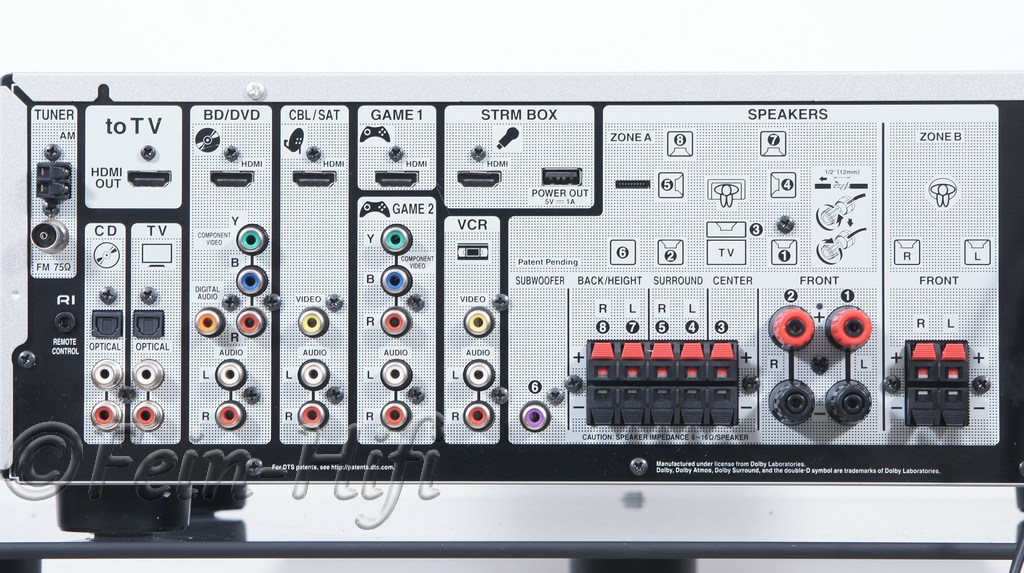 Onkyo TXSR444 4K HDMI Surround 7.1 AVReceiver