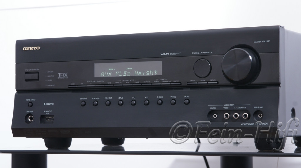 Onkyo TX-SR608 Digital THX 7.1 Heimkino AV-Receiver