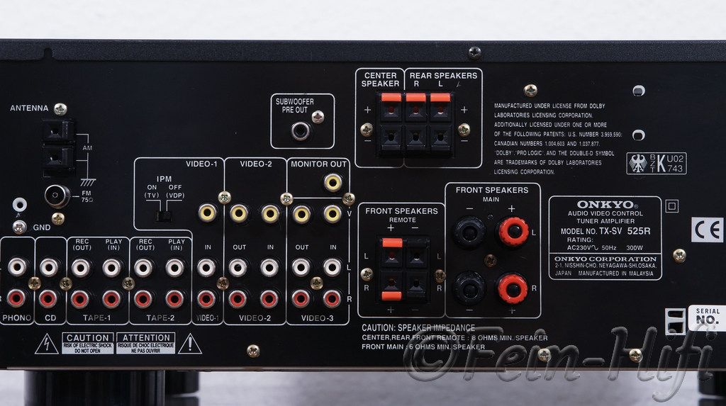 Onkyo TXSV525 Surround AV Receiver gebraucht
