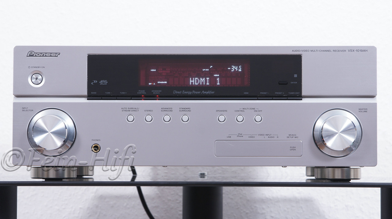 Pioneer VSX1019AH Digital 7.1 THX HDMI AVReceiver