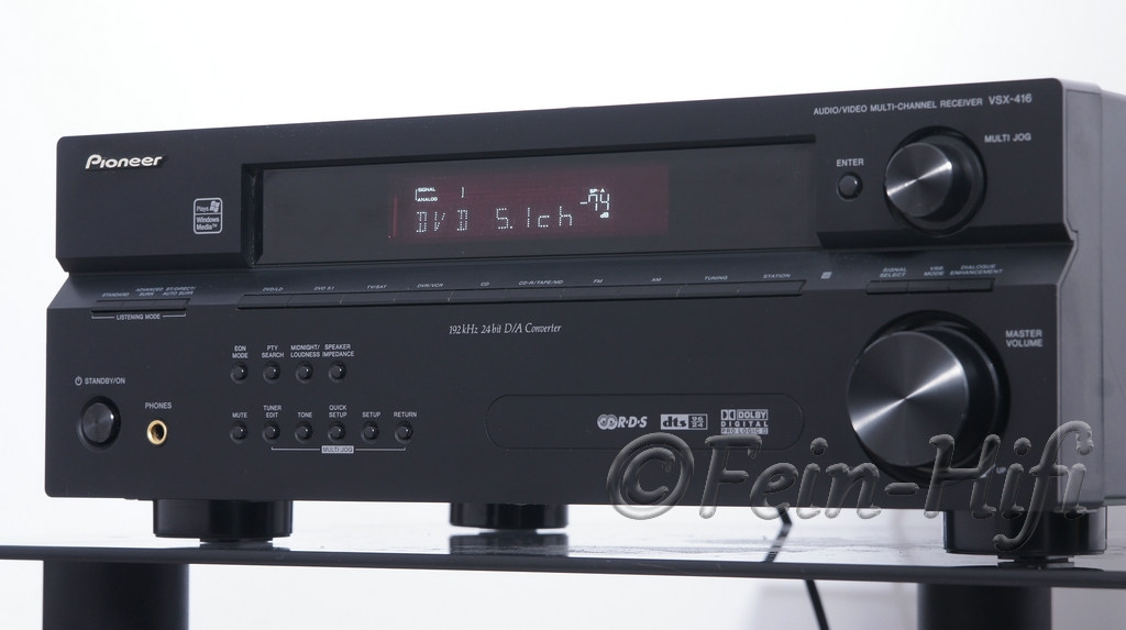 Pioneer VSX-416 Dolby Digital Heimkino AV Receiver | Fein-HiFi