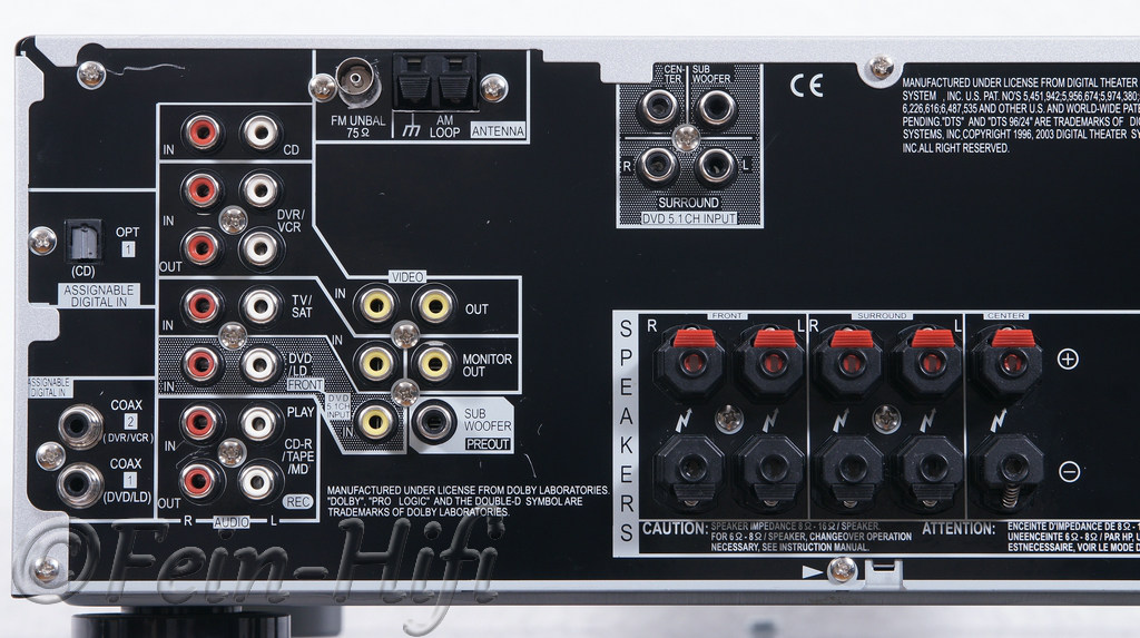 Pioneer VSX-416 Dolby Digital Heimkino AV Receiver | Fein-HiFi