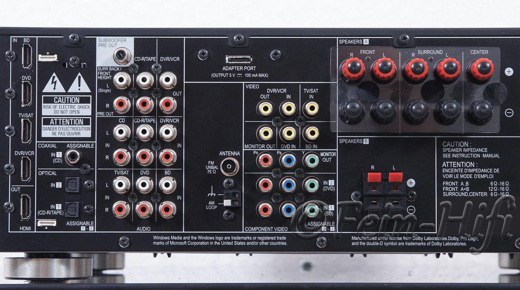 Pioneer VSX820 Digital HDMI AVReceiver mit USB