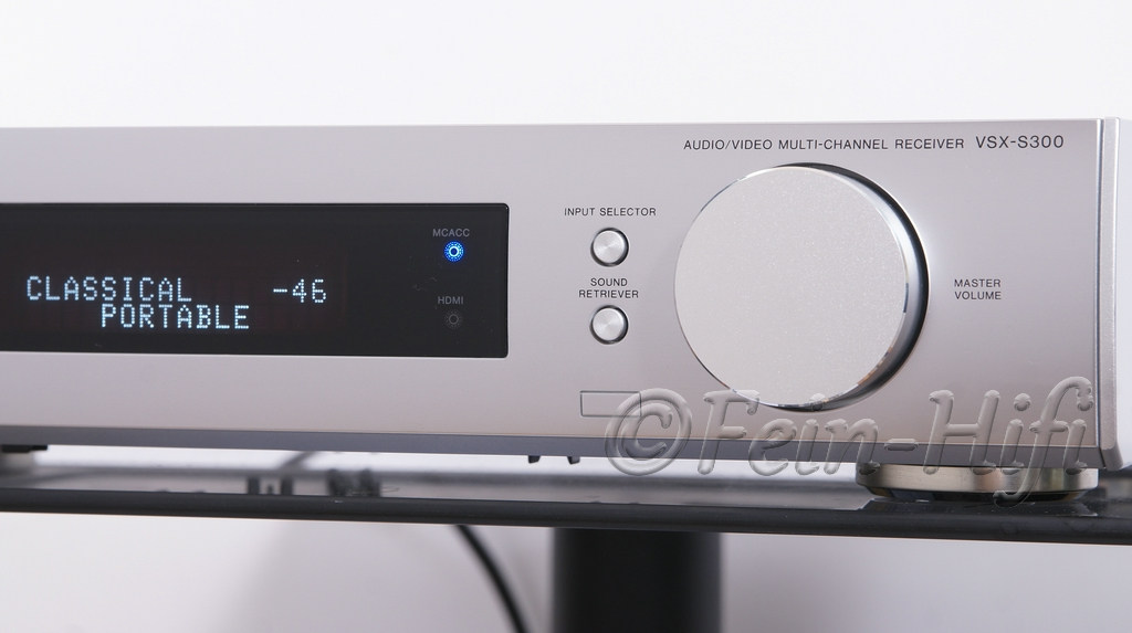 Pioneer VSX-S300 slimline HDMI AV-Receiver mit Subwoofer Out