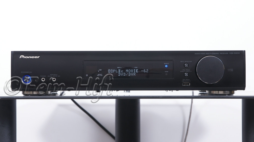 Pioneer VSX-S500 6.1 AV Receiver mit Internet Radio USB HDMI DNLA