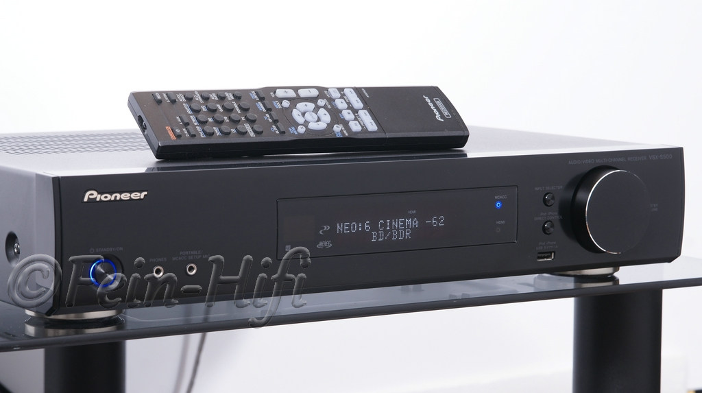 Pioneer VSX-S500 6.1 AV Receiver mit Internet Radio USB HDMI DNLA