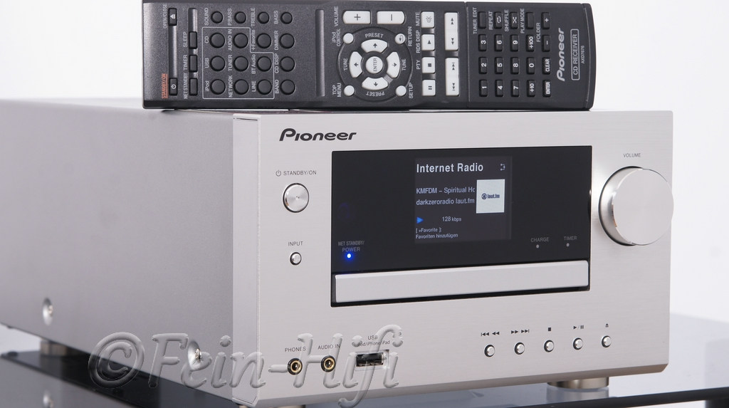 Pioneer XC-HM81-S Netzwerk 2.1 Receiver mit WLAN, USB, DLNA