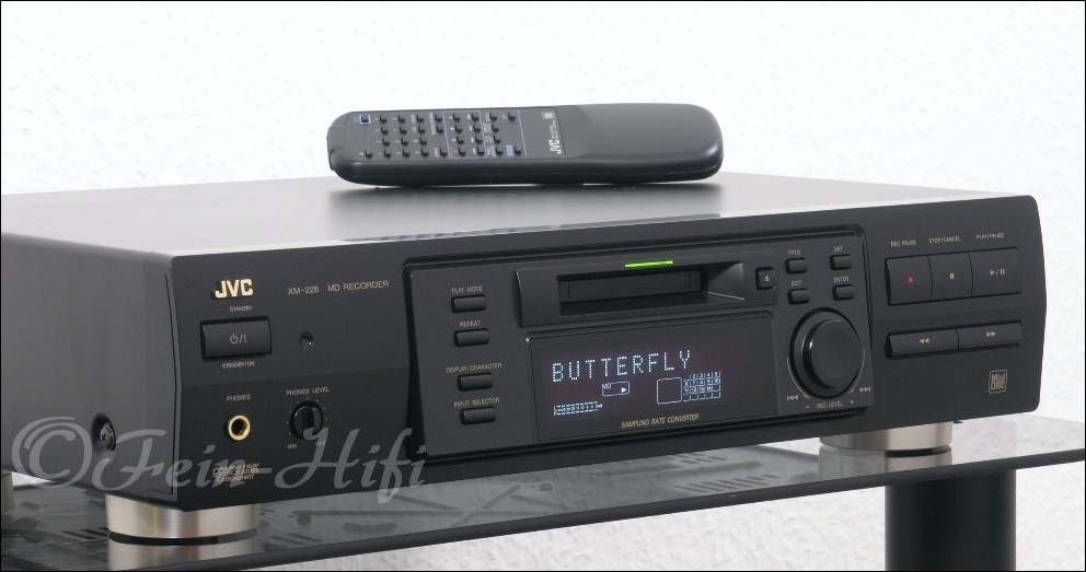 JVC XM228 MD MiniDisc Recorder