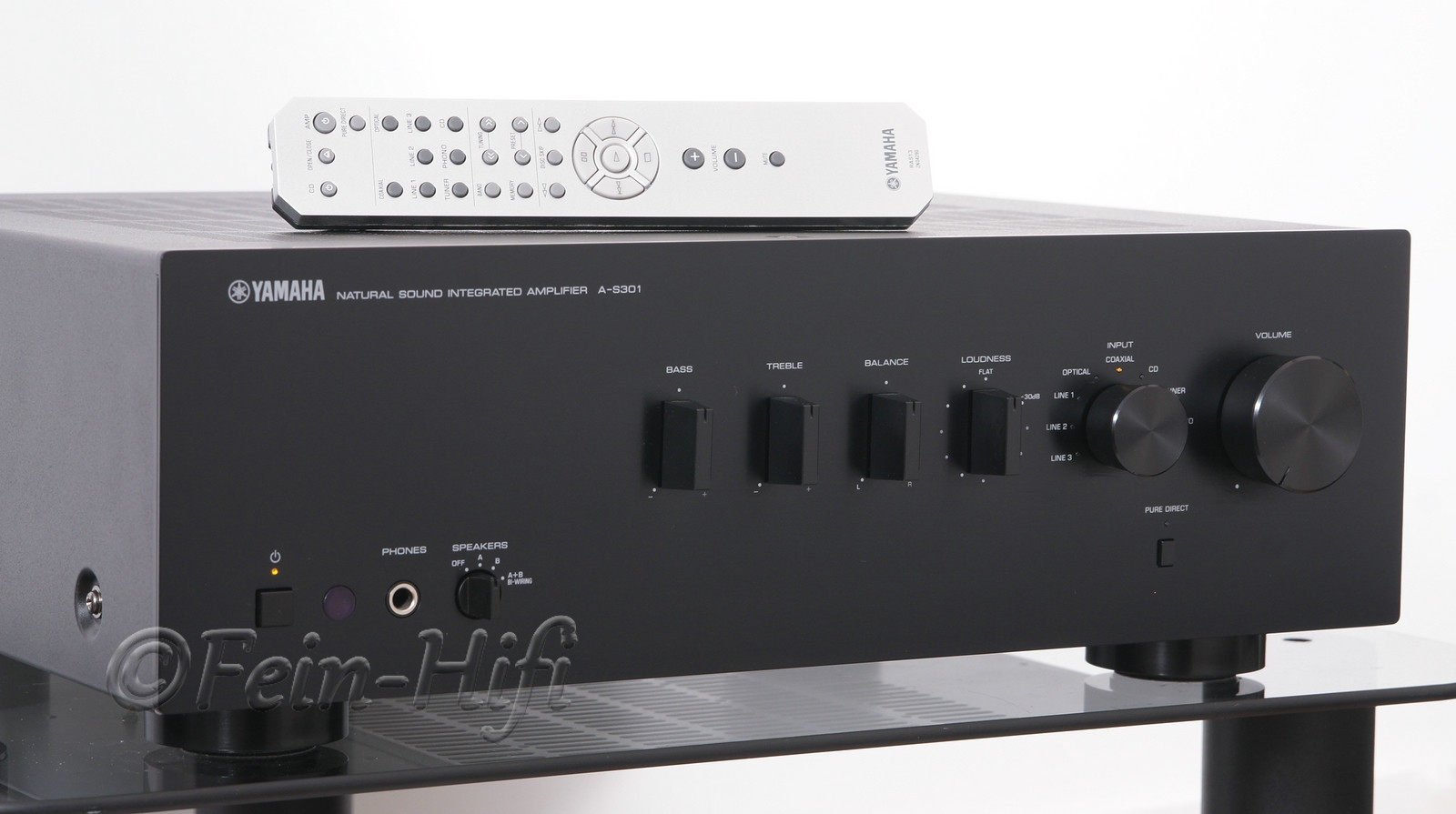 Yamaha A-S301 Stereo Verstärker mit Digitaleingänge