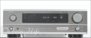 Denon AVR-1404 Dolby Digital DTS Receiver silber