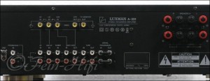 Zeigt die Extraansicht von Luxman A-331