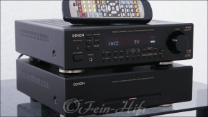 Denon AVR-F100 & POA100 Dolby Digital 5.1 AV Receiver/Endstufen