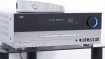 Zeigt die Seitenansicht-Links von Harman Kardon AVR 132 Digital Heimkino 5.1 AV Receiver silber