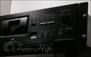 Sony DTC-A6 Professioneller DAT-Recorder