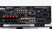 Zeigt die Rückseite von NAD Viso Five 5.1 DVD AV-Receiver