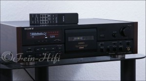 Zeigt die Seitenansicht-Links von Sony TC-K808 ESH